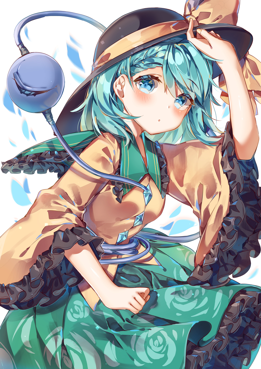 This is a pixiv picture whose title is こいしちゃん.