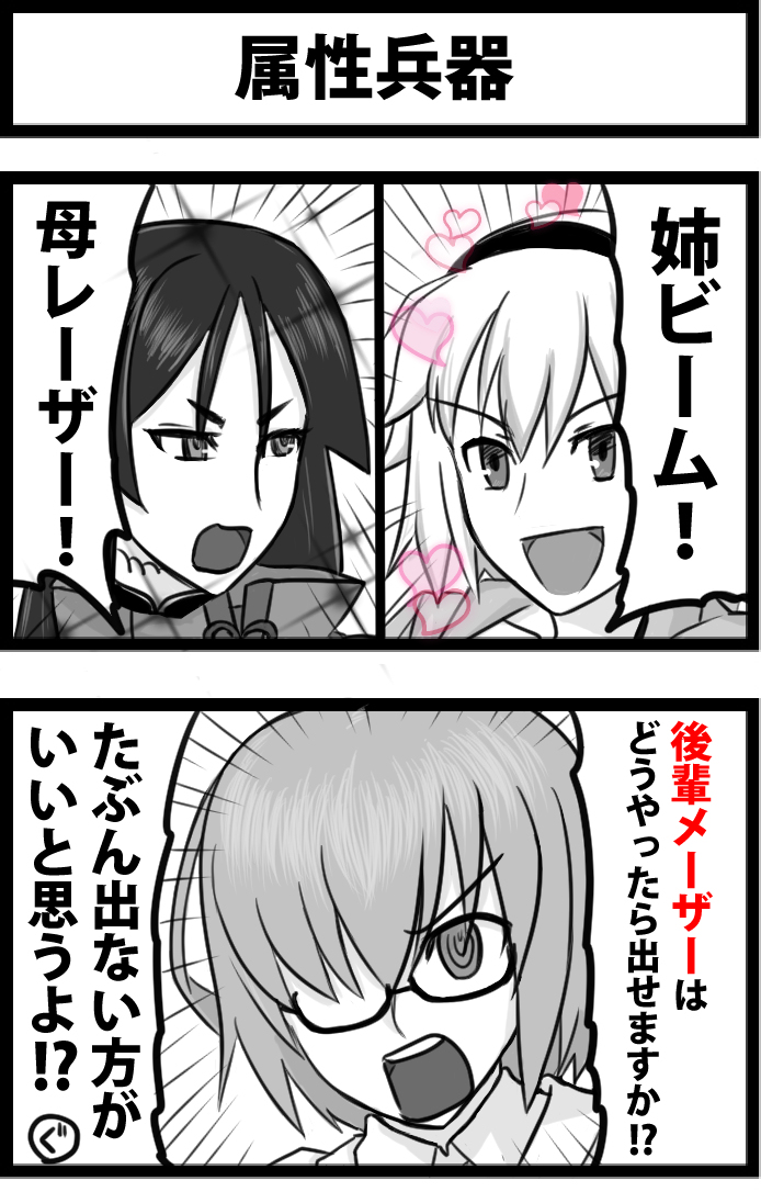 This is a pixiv picture whose title is 属性兵器.