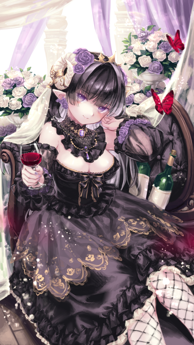 This is a pixiv picture whose title is Wine.