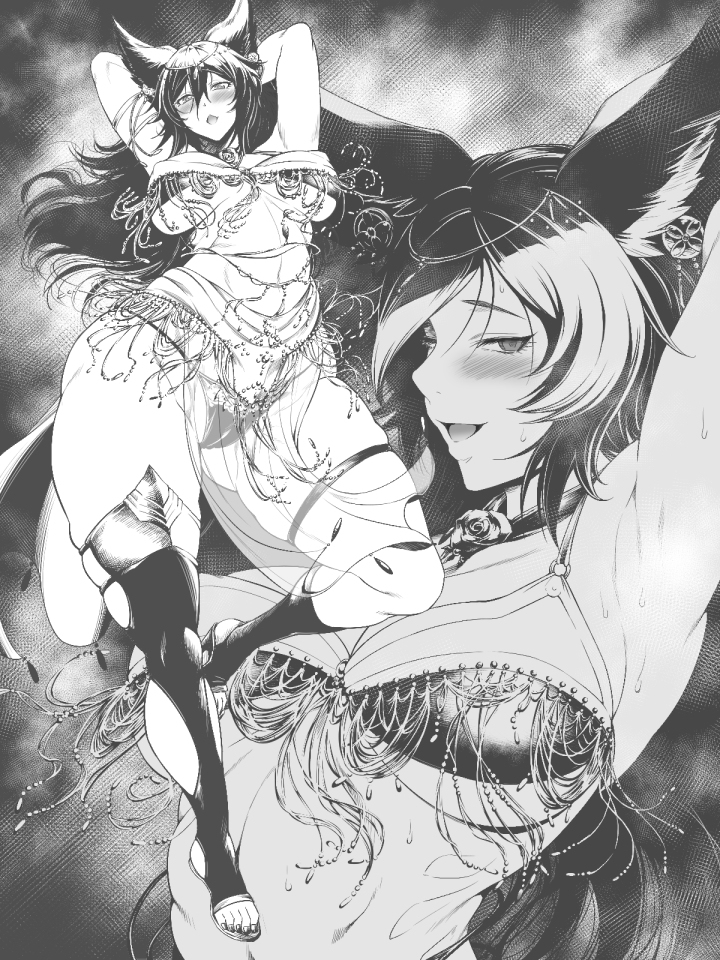 This is a pixiv picture whose title is ベリーダンスイルザさん.