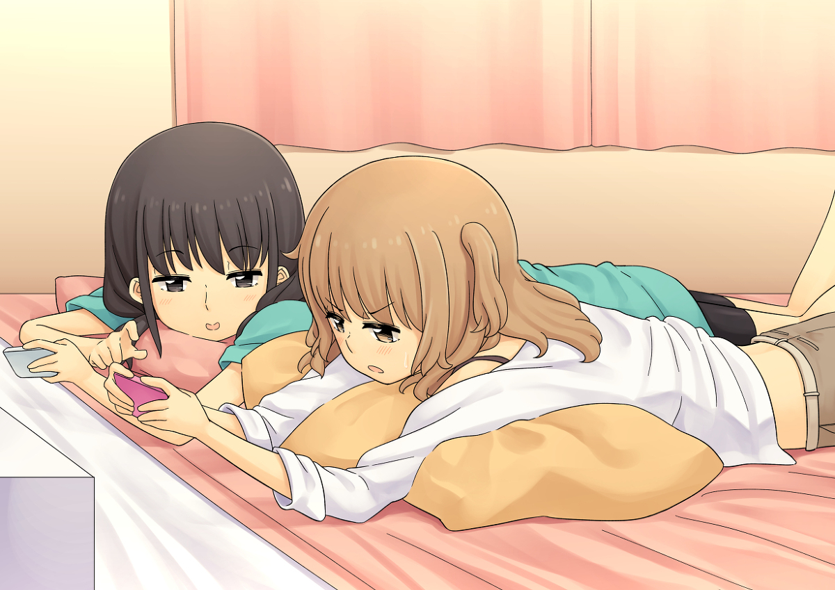 This is a pixiv picture whose title is ゲームって結構面白いわね….