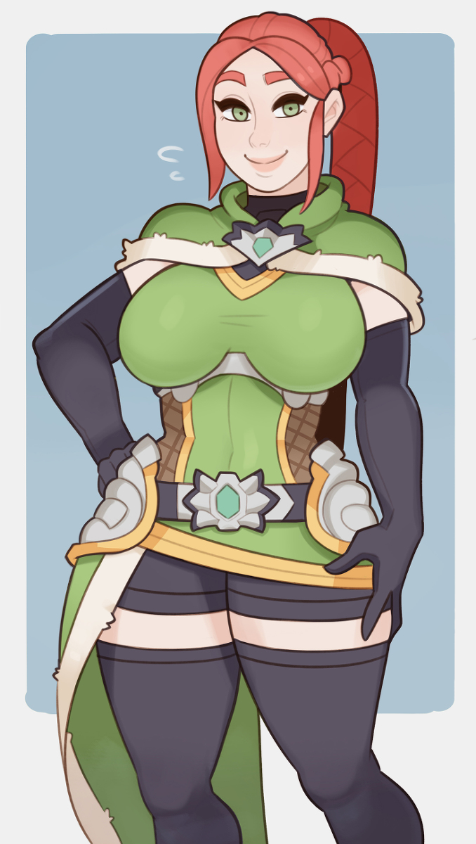 This is a pixiv picture whose title is Paladins, Cassie.