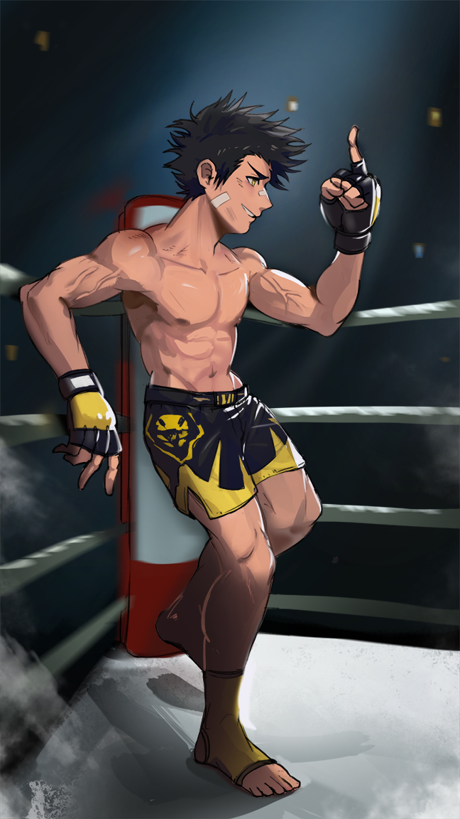 This is a pixiv picture whose title is MMA.