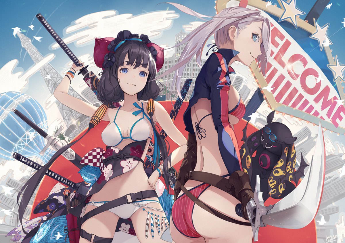 This is a pixiv picture whose title is 夏。ラスベガス.