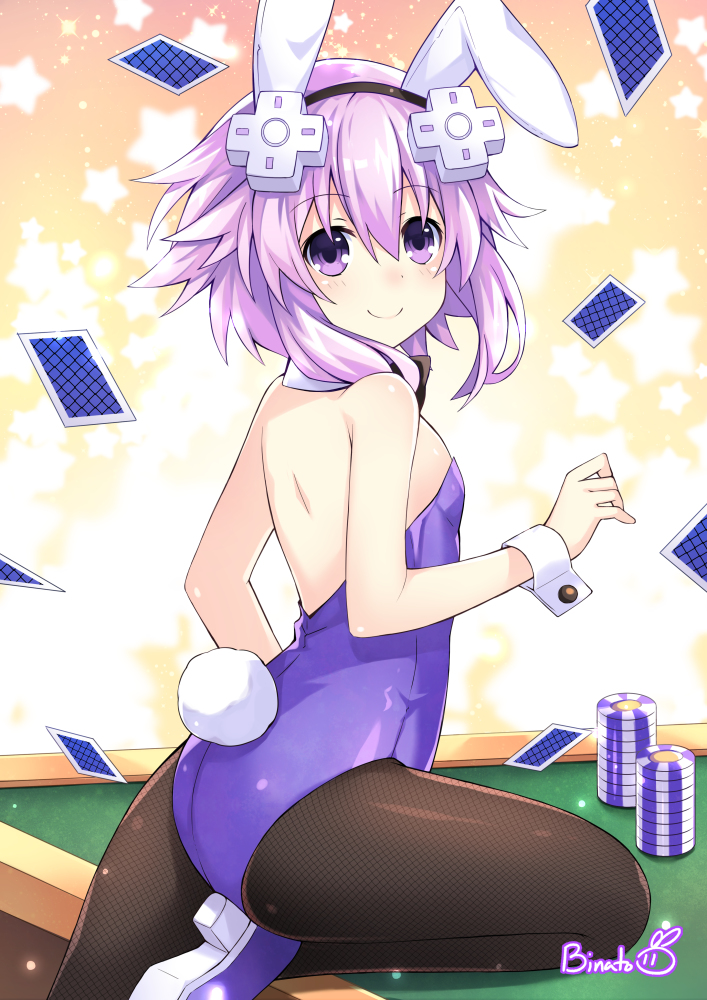 This is a pixiv picture whose title is 🐇ねぷバニー🐇.