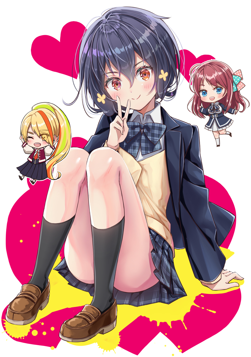 This is a pixiv picture whose title is 水野愛.