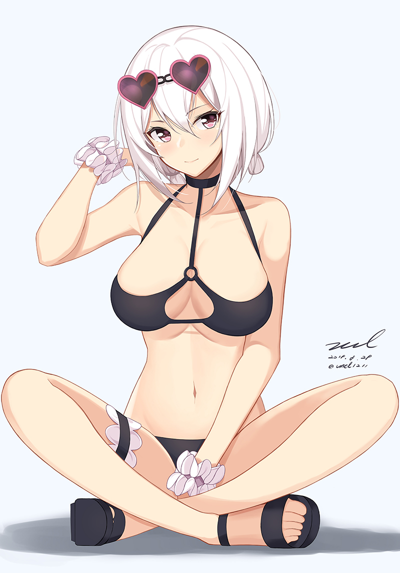 This is a pixiv picture whose title is v.