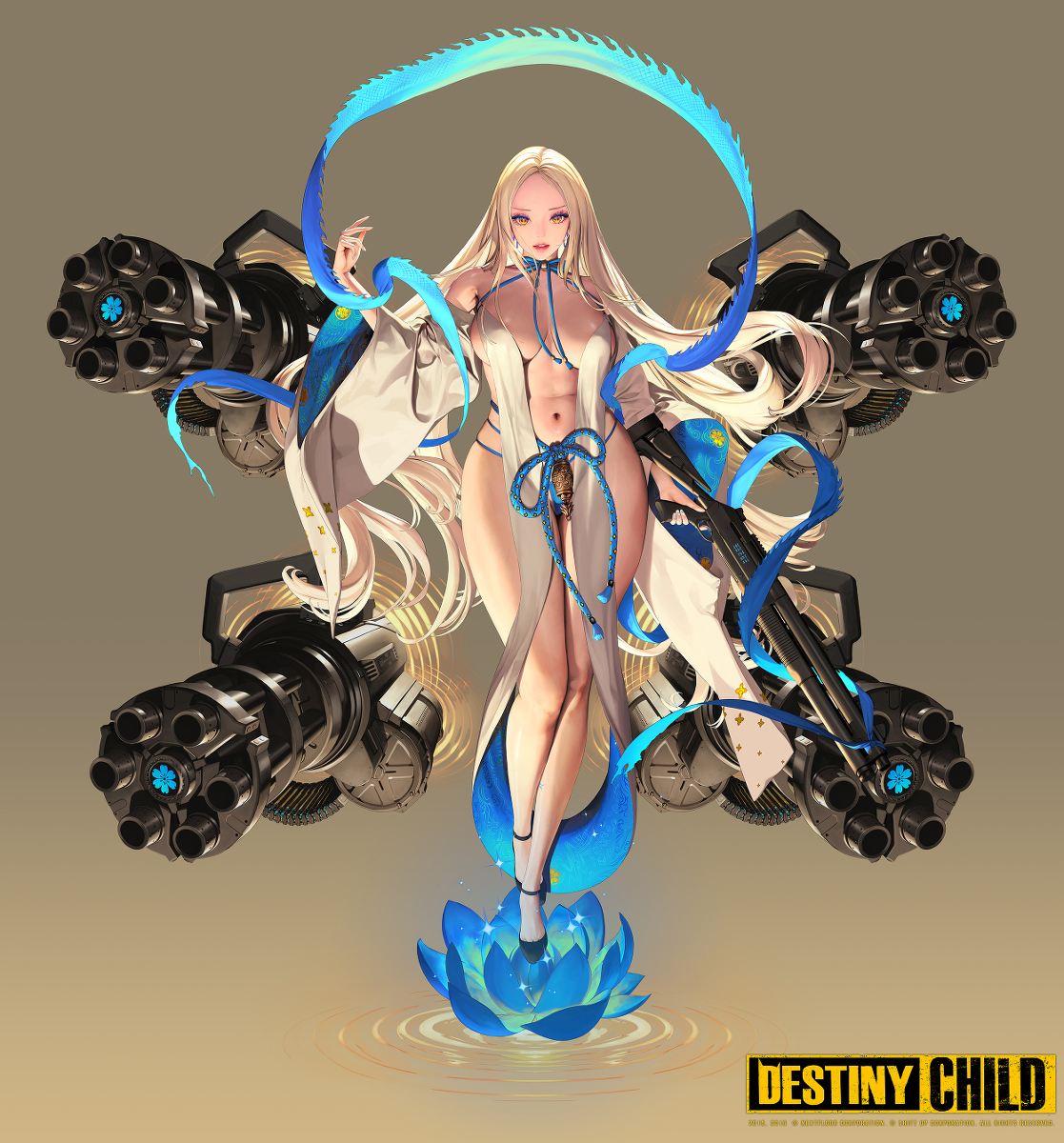 This is a pixiv picture whose title is [DESTINY CHILD] Mafdet.