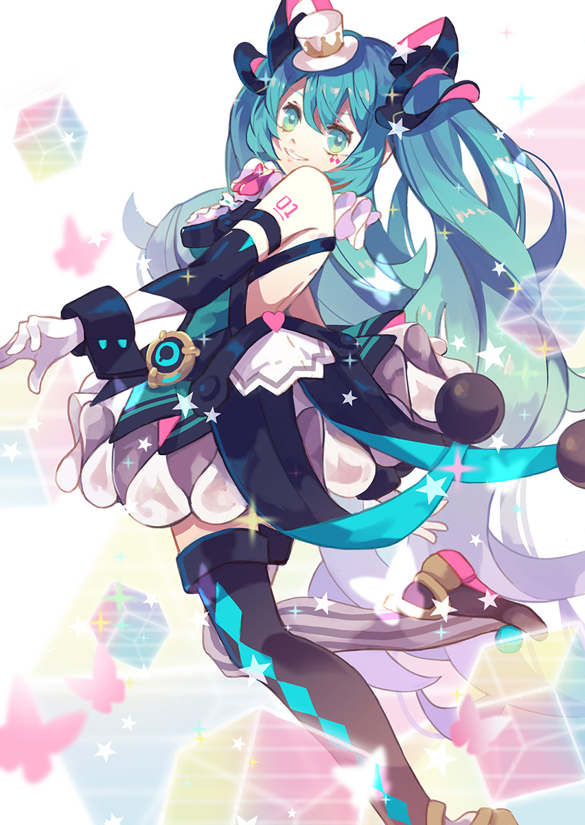 This is a pixiv picture whose title is マジカルミライ2019.