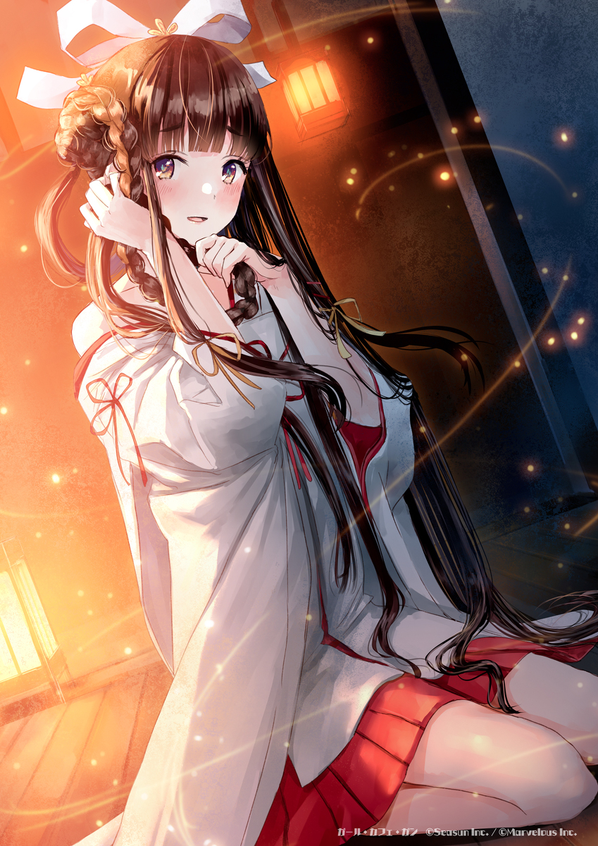 This is a pixiv picture whose title is 『菊理千姬』.