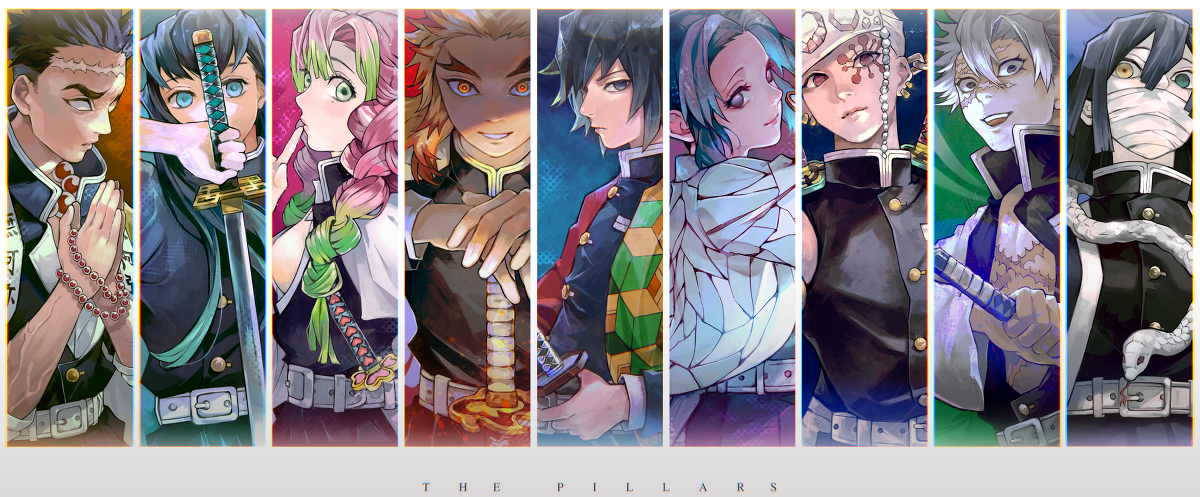 This is a pixiv picture whose title is 柱.