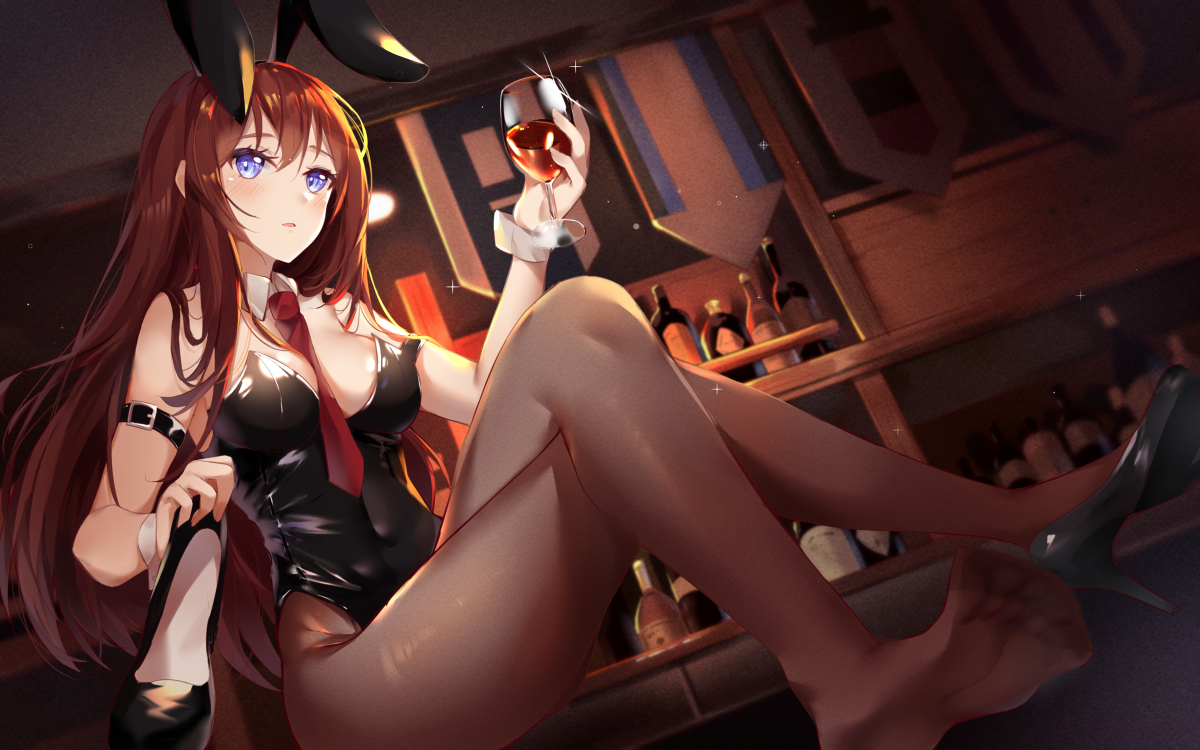 This is a pixiv picture whose title is 牧瀬紅莉栖.