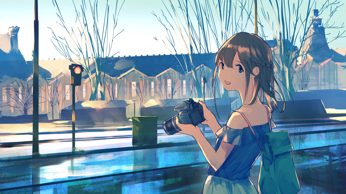 This is a pixiv picture whose title is 『始まりの地』.