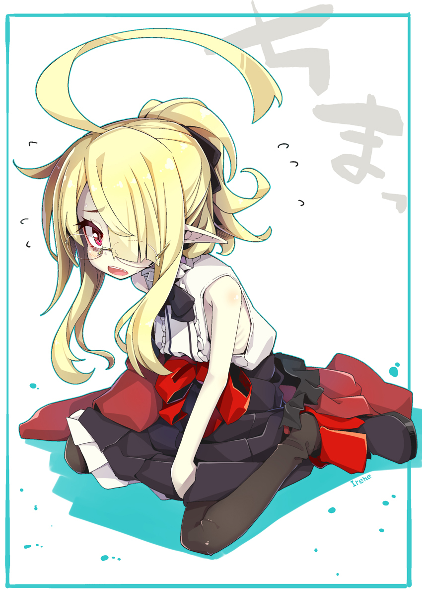 This is a pixiv picture whose title is 新月の日は縮む.