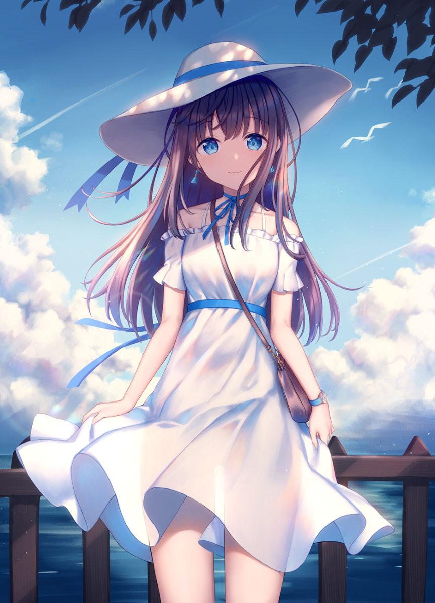 This is a pixiv picture whose title is SUMMER.