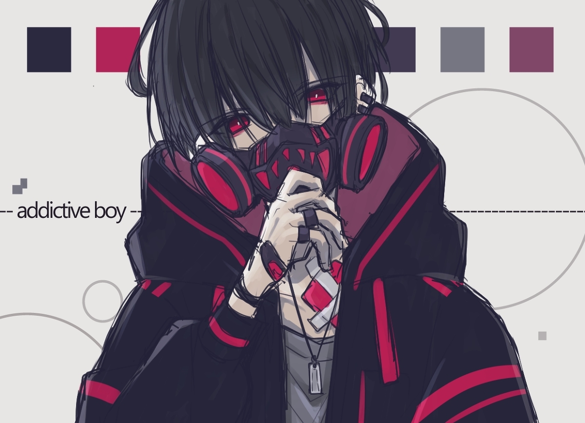 This is a pixiv picture whose title is Addictive boy.