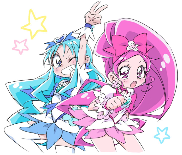 This is a pixiv picture whose title is プリキュアまとめ.
