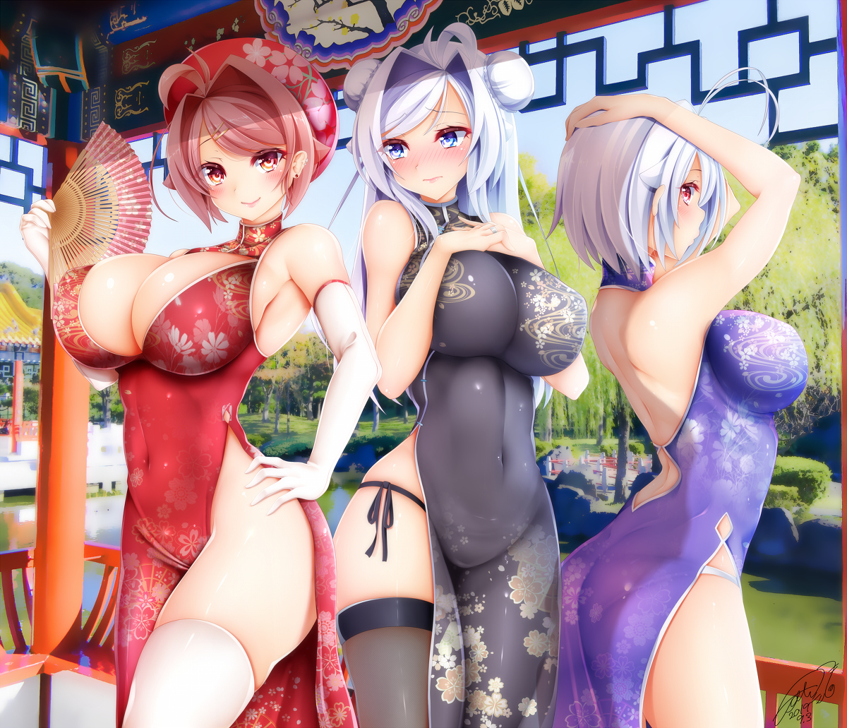 This is a pixiv picture whose title is チャイナ！.