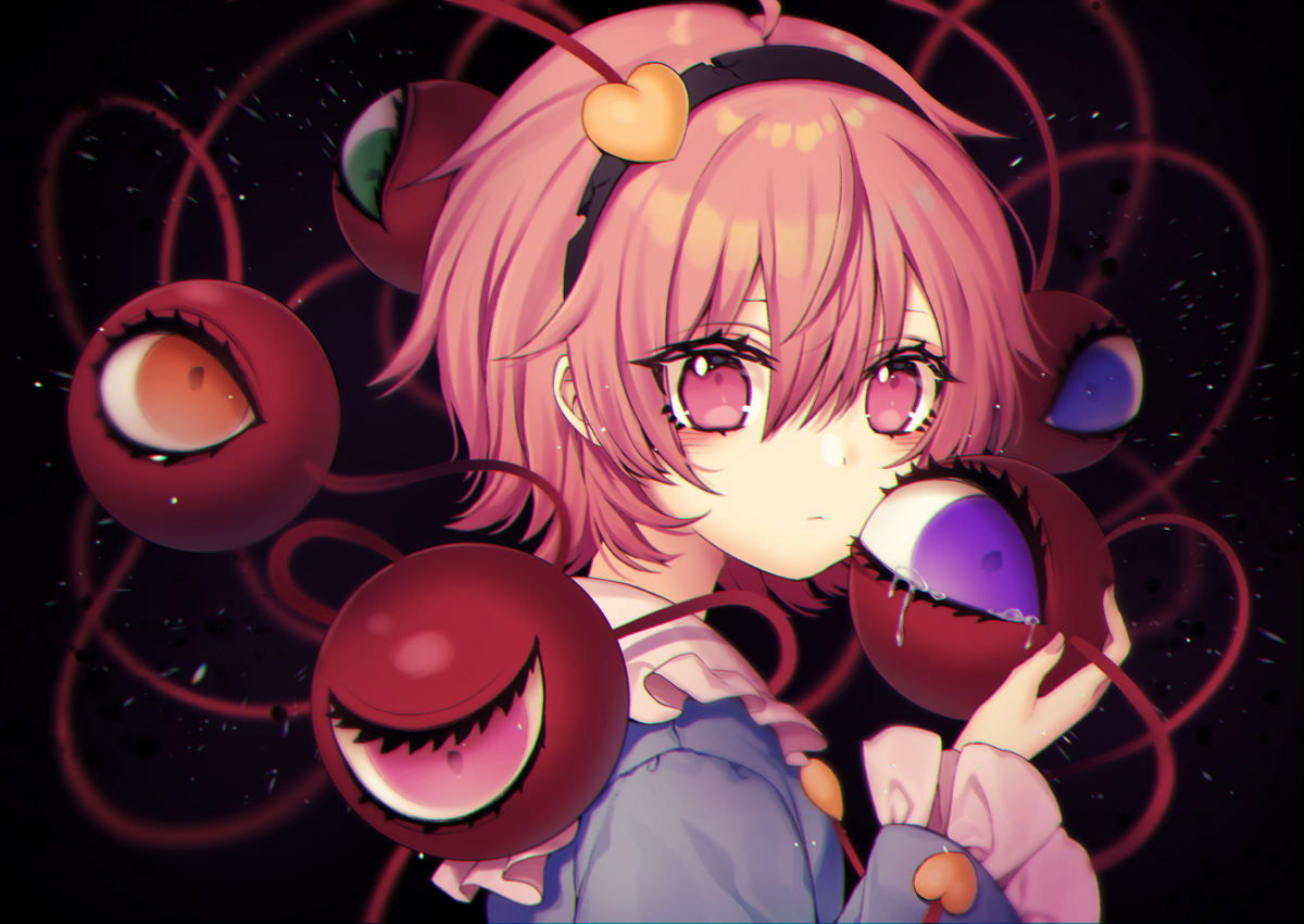 This is a pixiv picture whose title is 君はどの瞳で僕を見る.