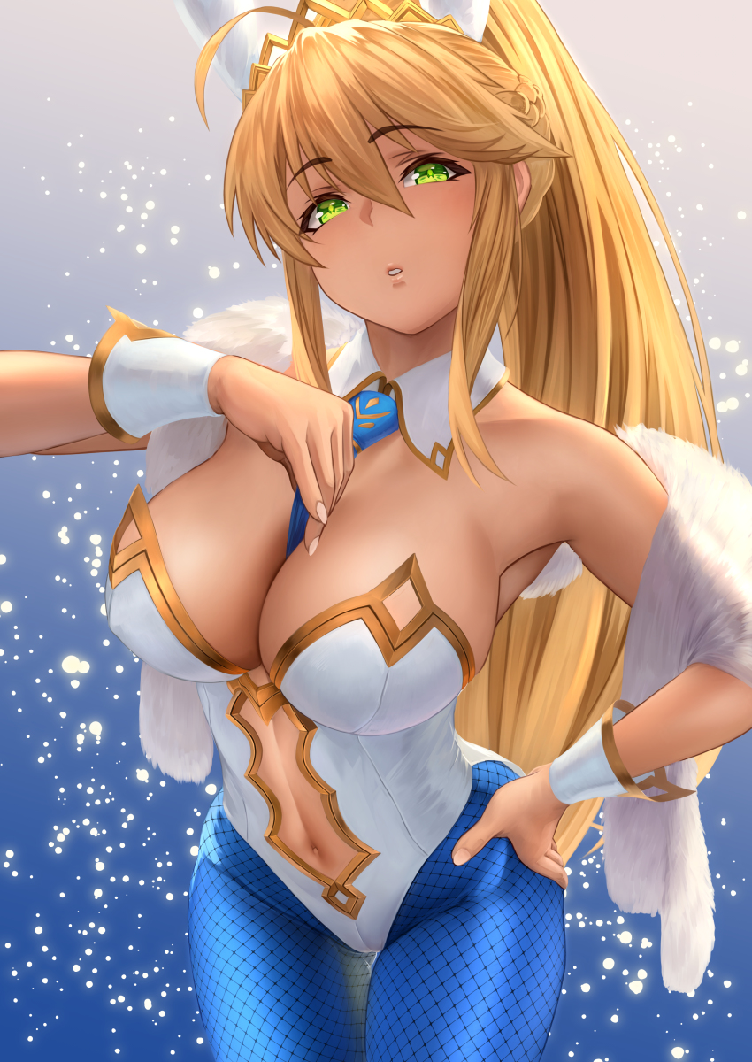 This is a pixiv picture whose title is バニ上.