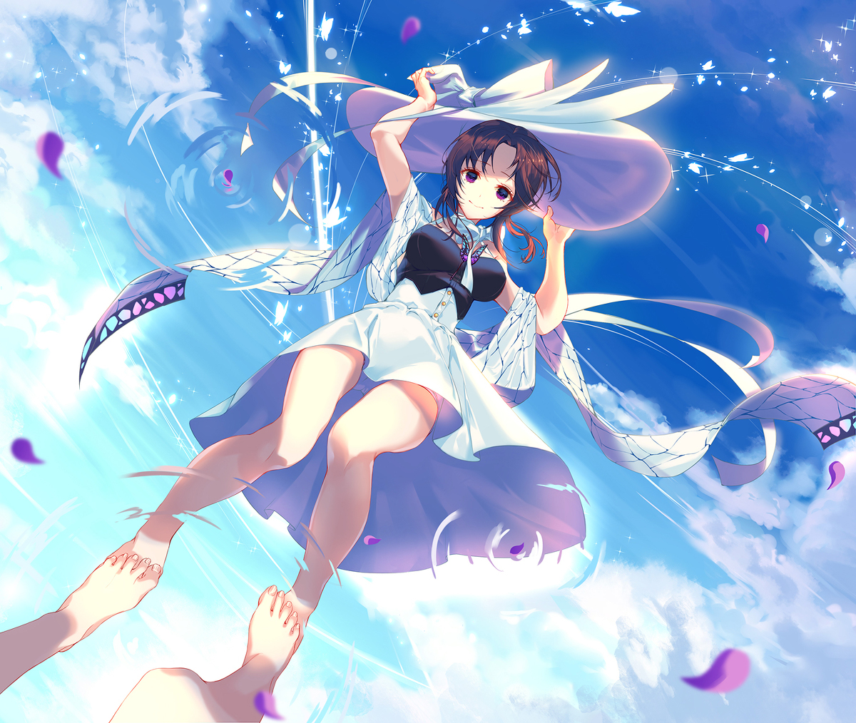 This is a pixiv picture whose title is Dernier vacances.