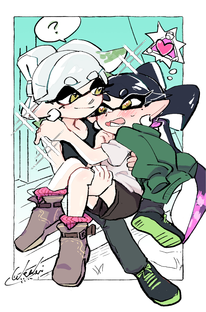 This is a pixiv picture whose title is ついイカまとめ９.