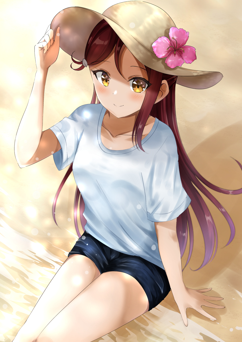 This is a pixiv picture whose title is まだ夏.