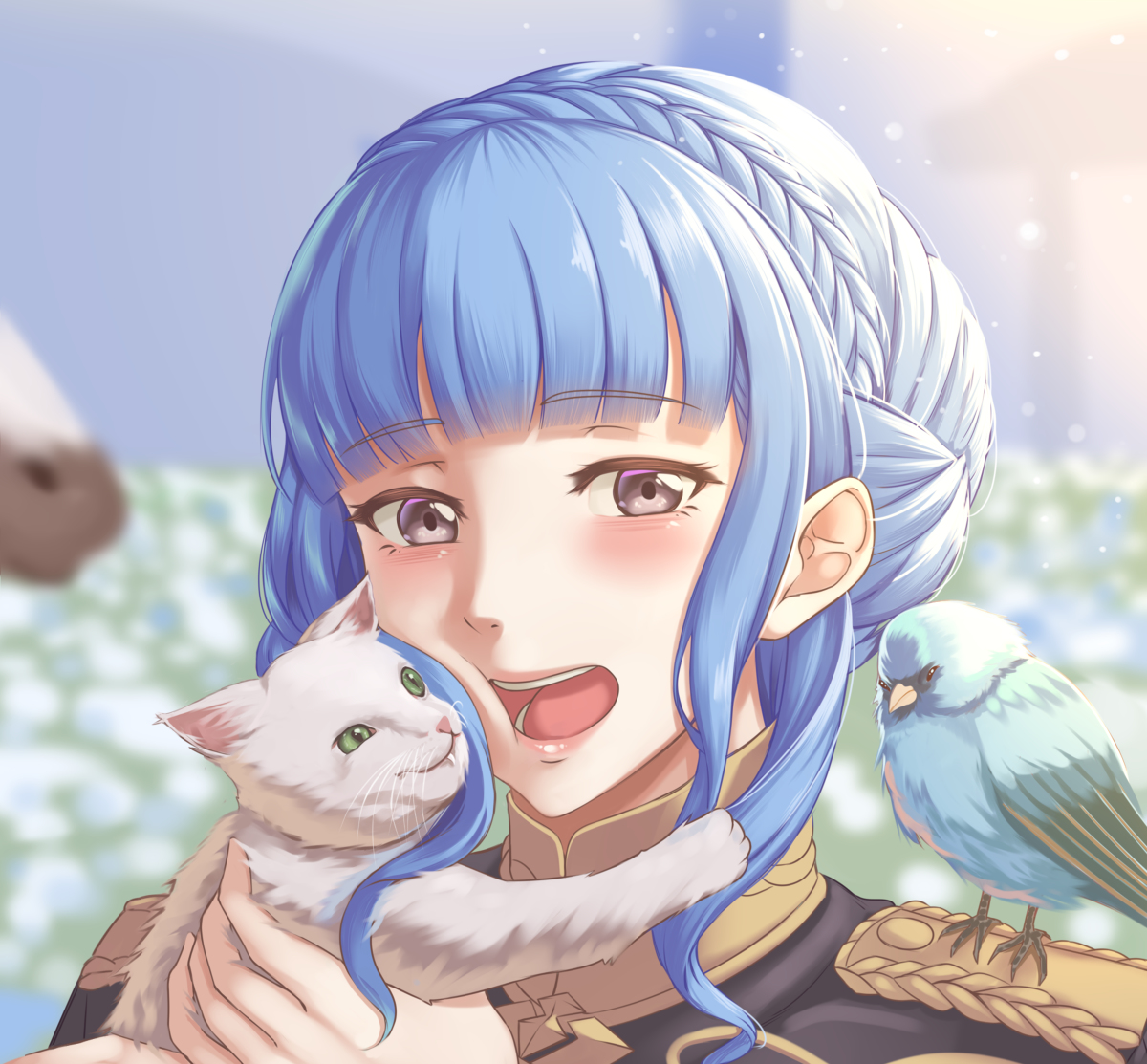 This is a pixiv picture whose title is Marianne.