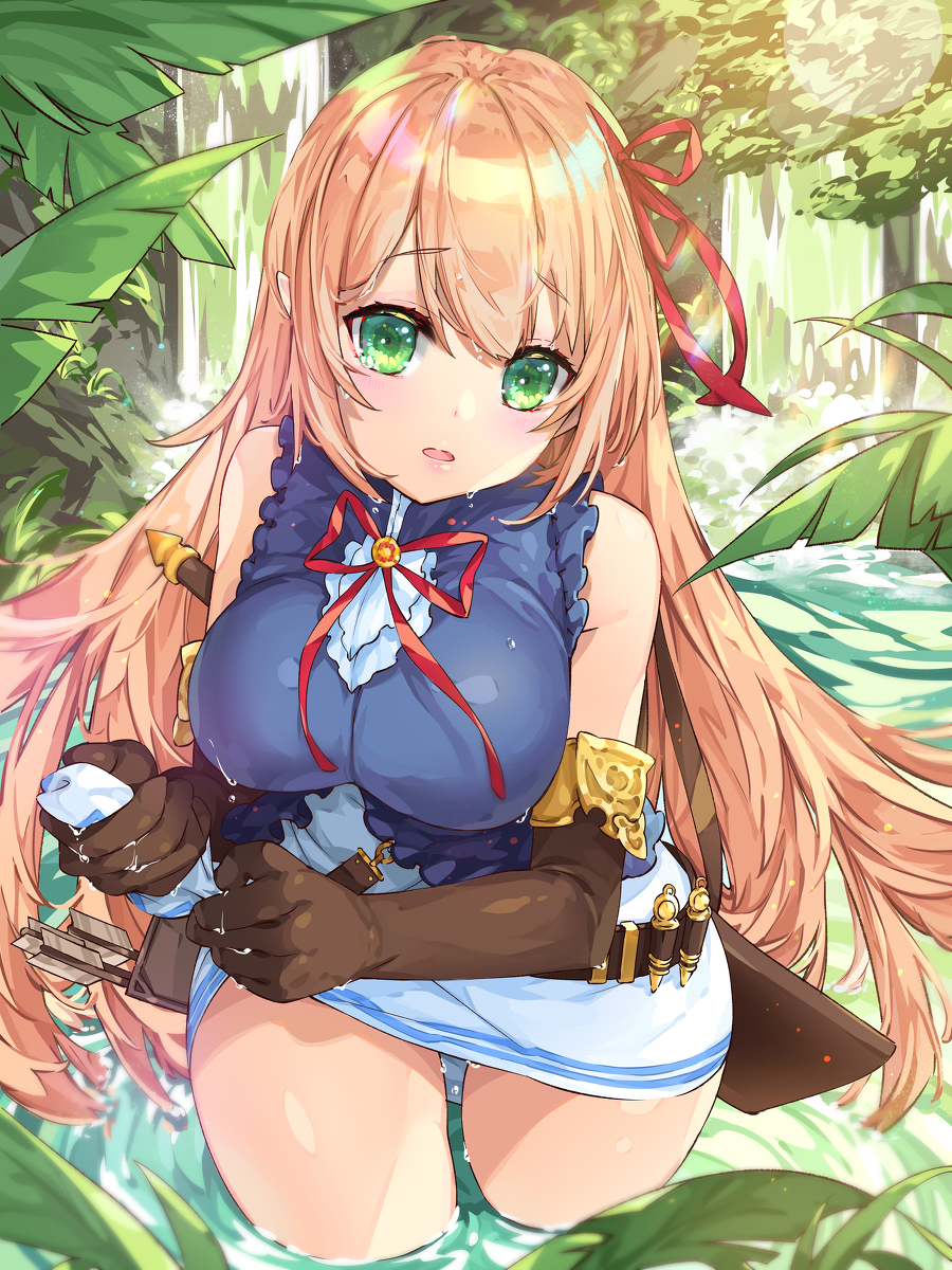 This is a pixiv picture whose title is アリサ (プリコネ x シャドウバース).