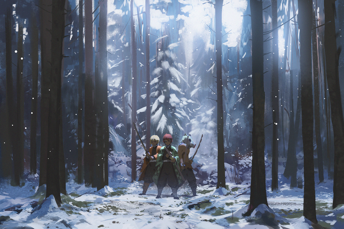 This is a pixiv picture whose title is Demon Slayer: Kimetsu no Yaiba.