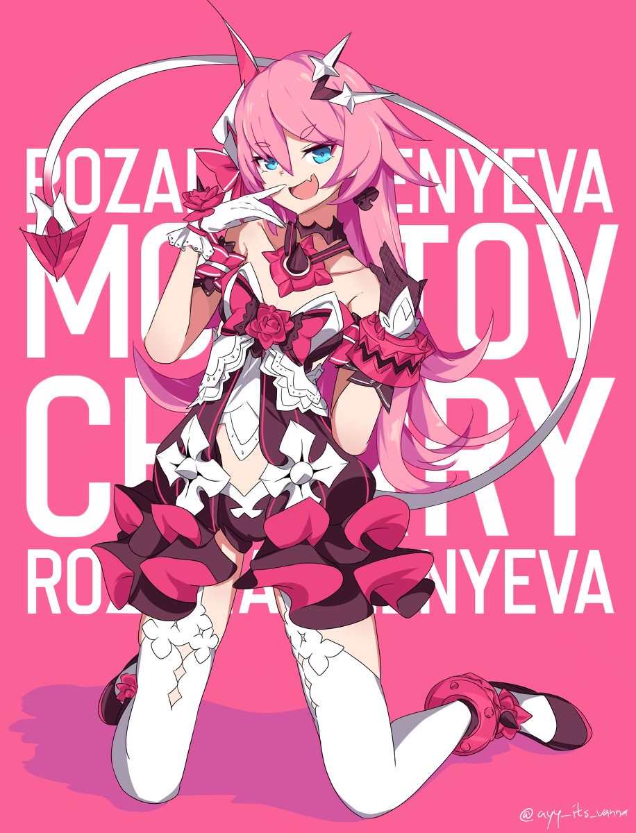 This is a pixiv picture whose title is Molotov Cherry.