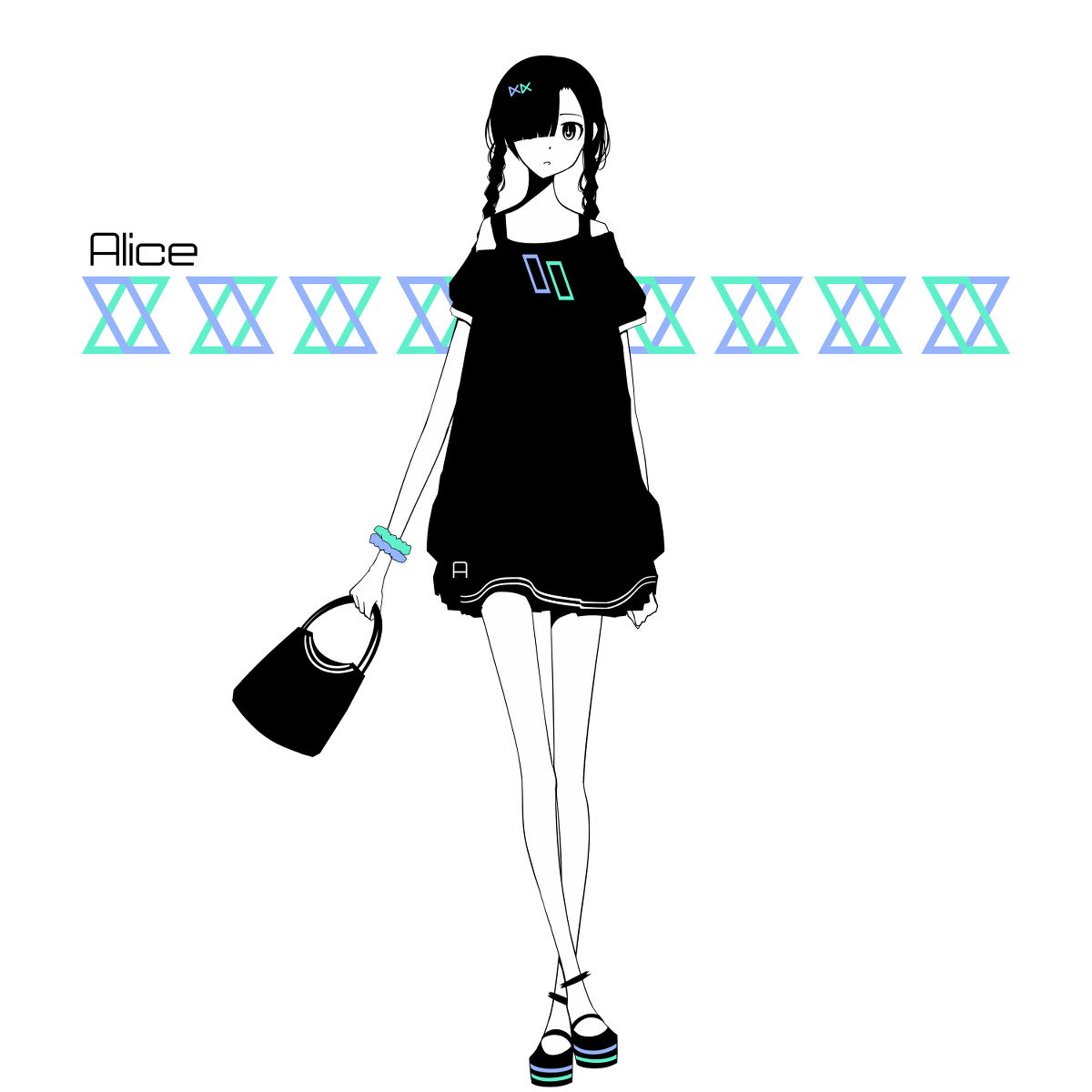 This is a pixiv picture whose title is Aliceちゃん.