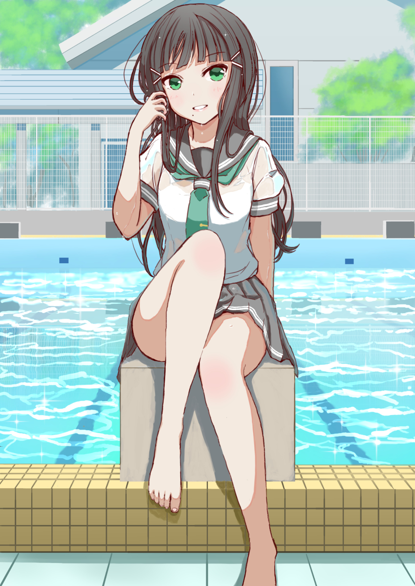 This is a pixiv picture whose title is 夏澤ダイヤちゃん.