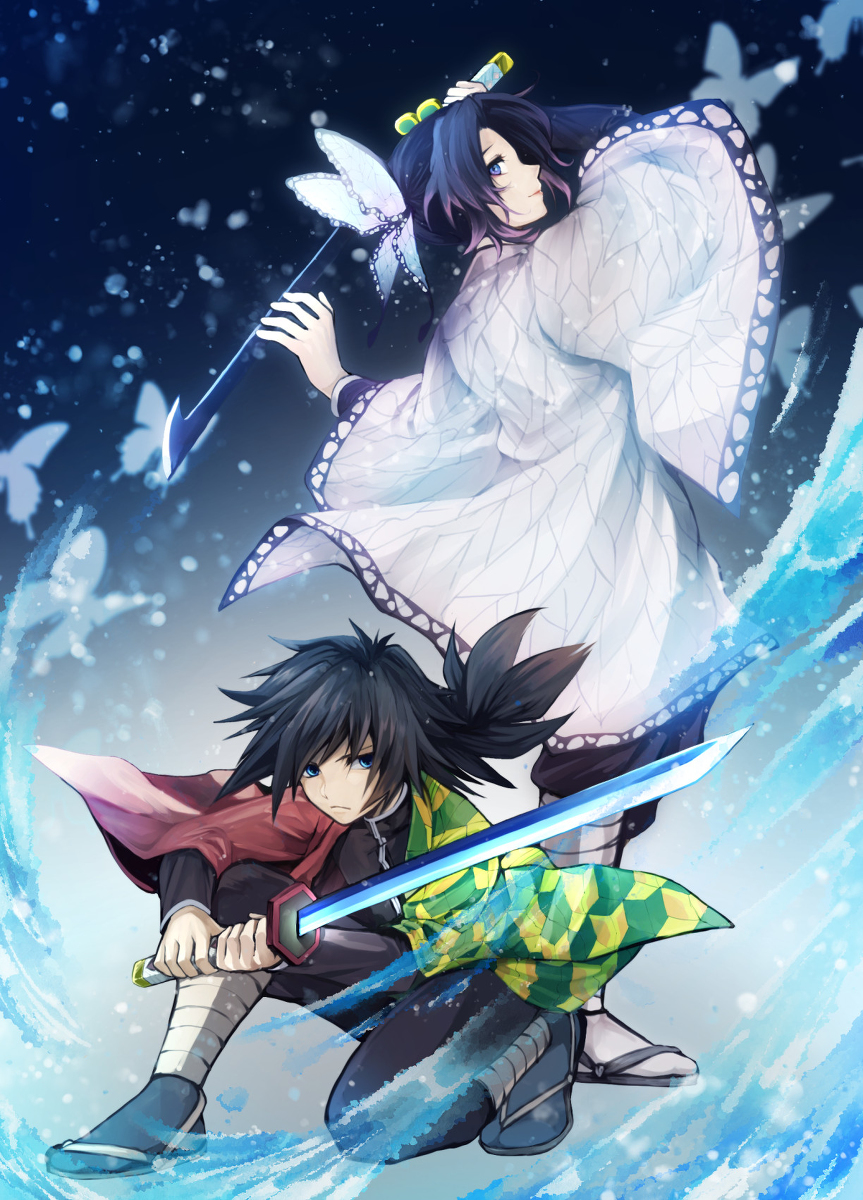 This is a pixiv picture whose title is 柱.
