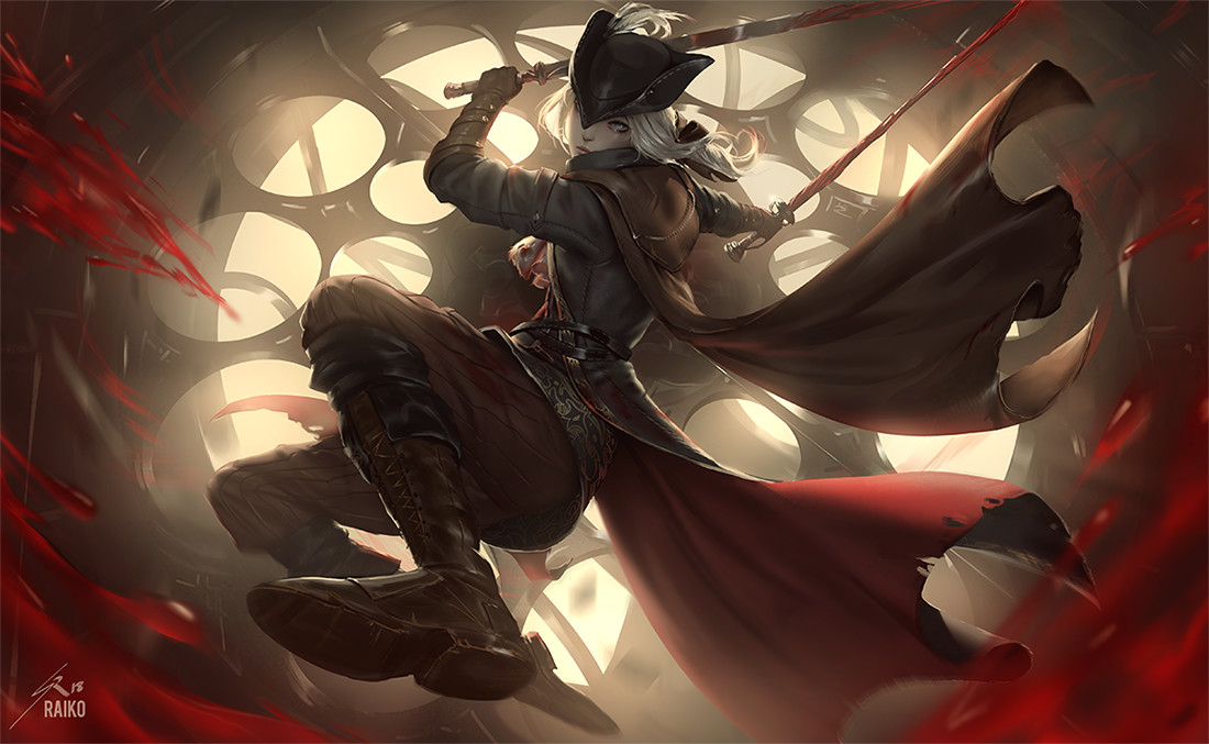 This is a pixiv picture whose title is Lady Maria.