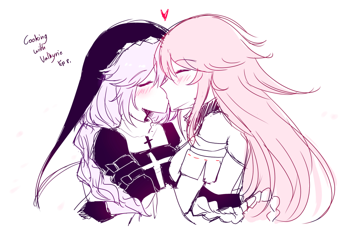 This is a pixiv picture whose title is [ Random ] Sakura x Kallen (2).