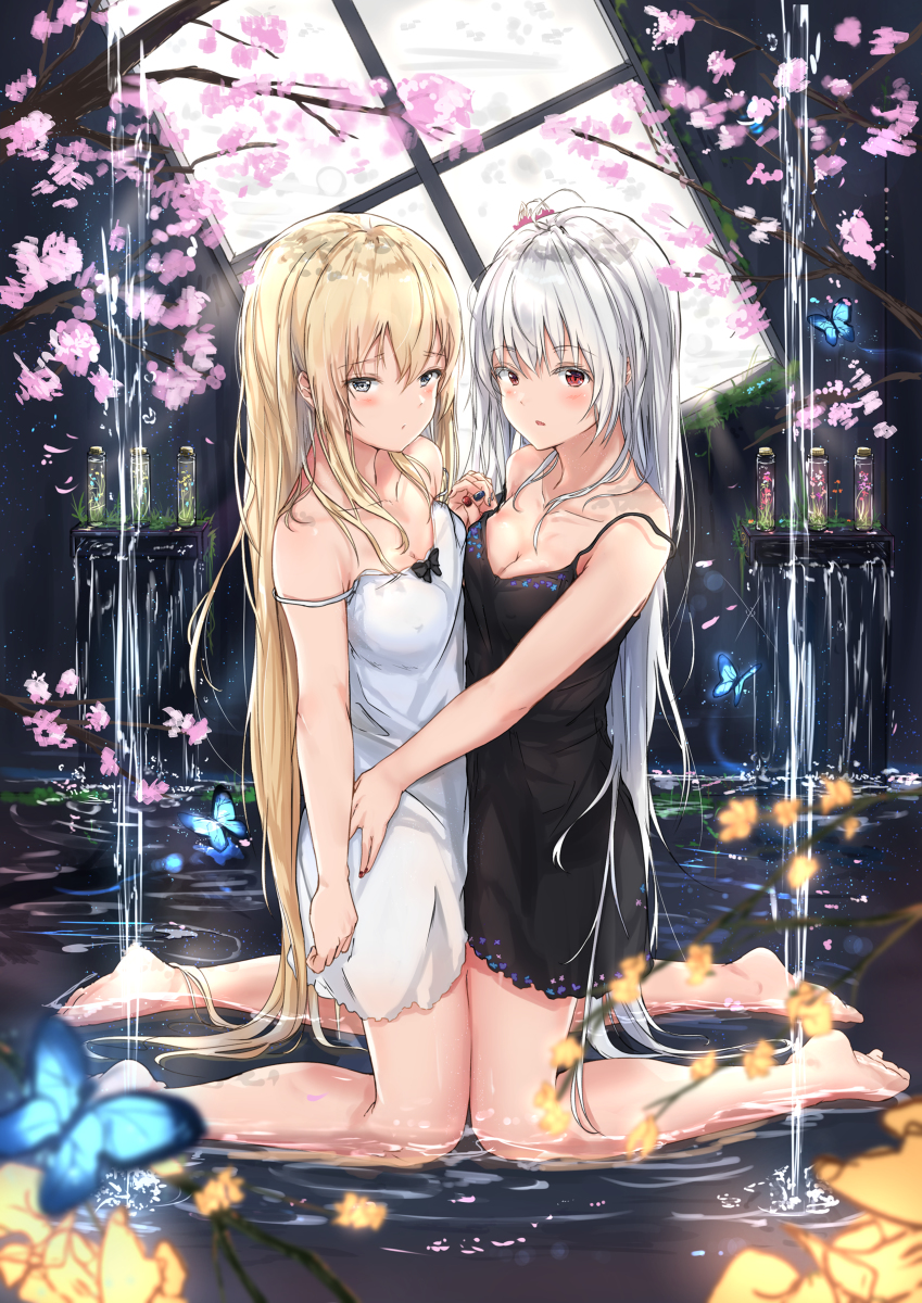 This is a pixiv picture whose title is 歪んだ関係.