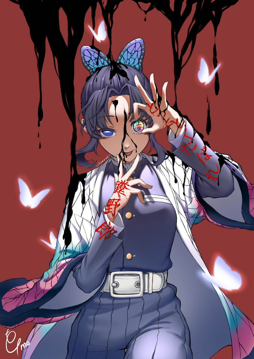 This is a pixiv picture whose title is 胡蝶 しのぶ.