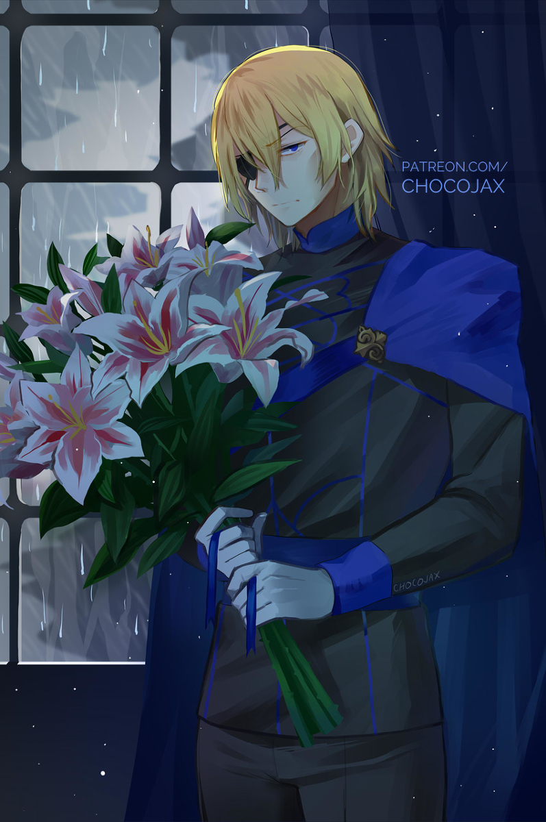This is a pixiv picture whose title is お花（ディミトリ）.