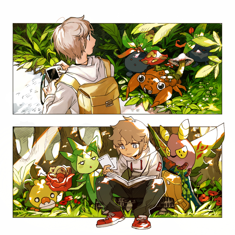 This is a pixiv picture whose title is 荒廃の進んだ世界のポケモン.