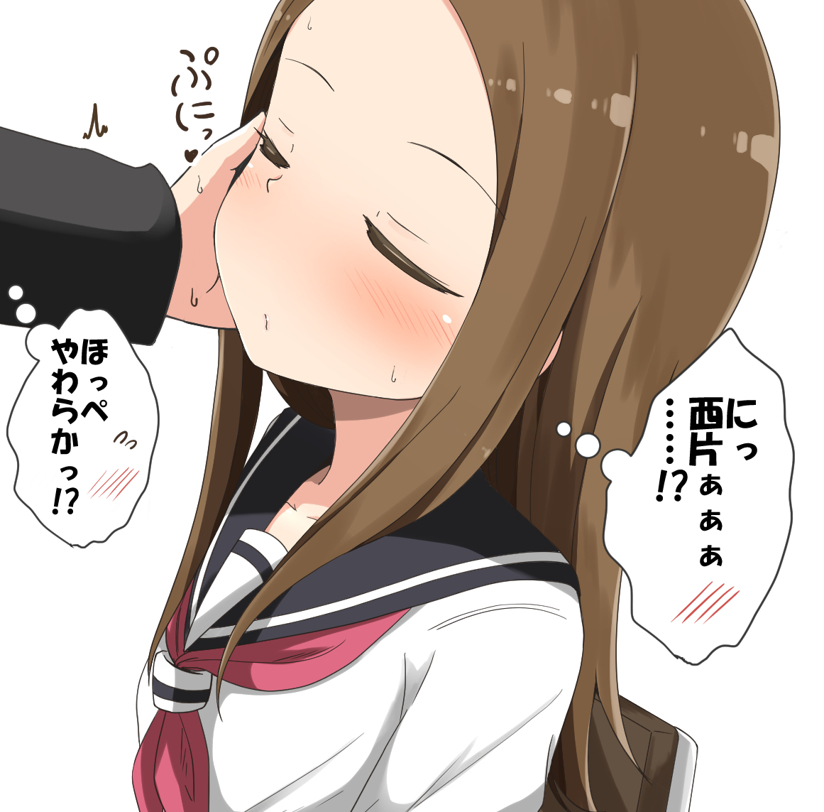 This is a pixiv picture whose title is 天川さんの乱入が遅れたら勢い止まらずこうなっていたかもしれない.