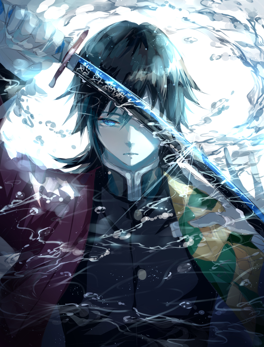 This is a pixiv picture whose title is 水.