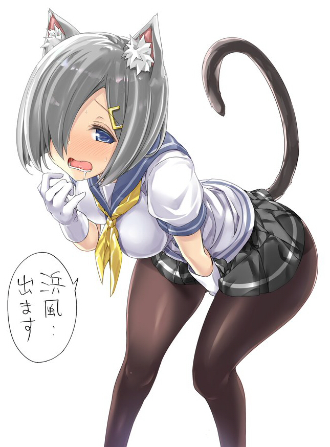 This is a pixiv picture whose title is 浜風、出ます.