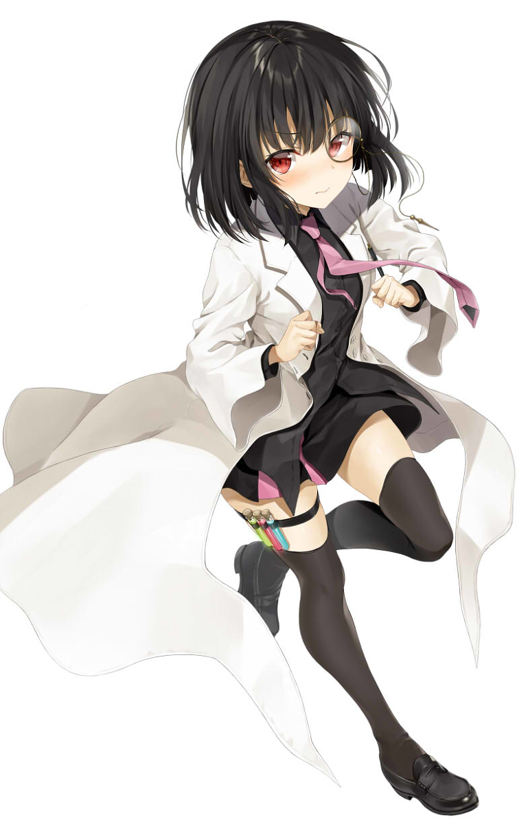 This is a pixiv picture whose title is 黒のリリス.