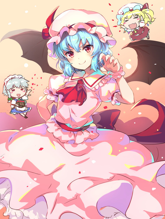 This is a pixiv picture whose title is おぜうさま.