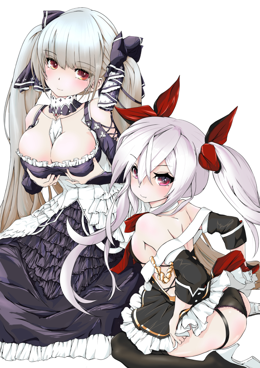 This is a pixiv picture whose title is フォーミダブル＆ヴァンパイア　　アズールレーン.