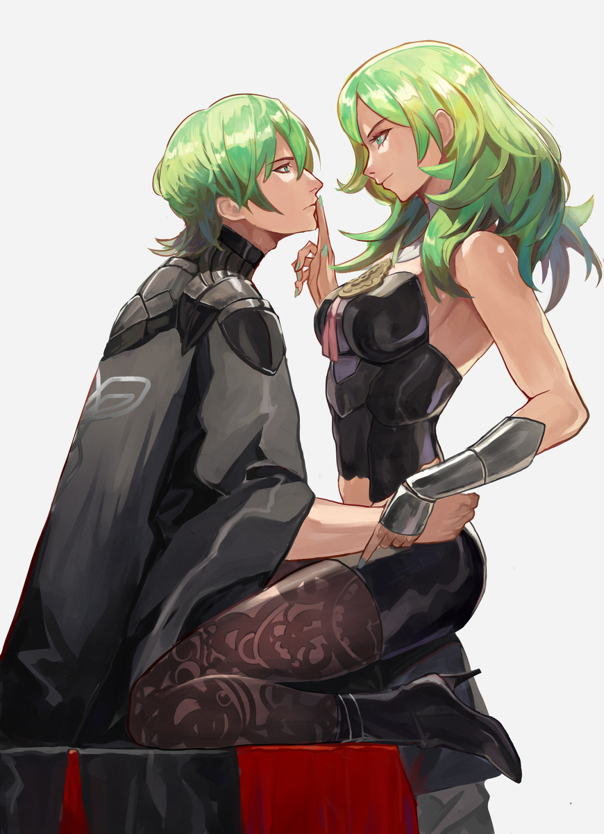 This is a pixiv picture whose title is couple.