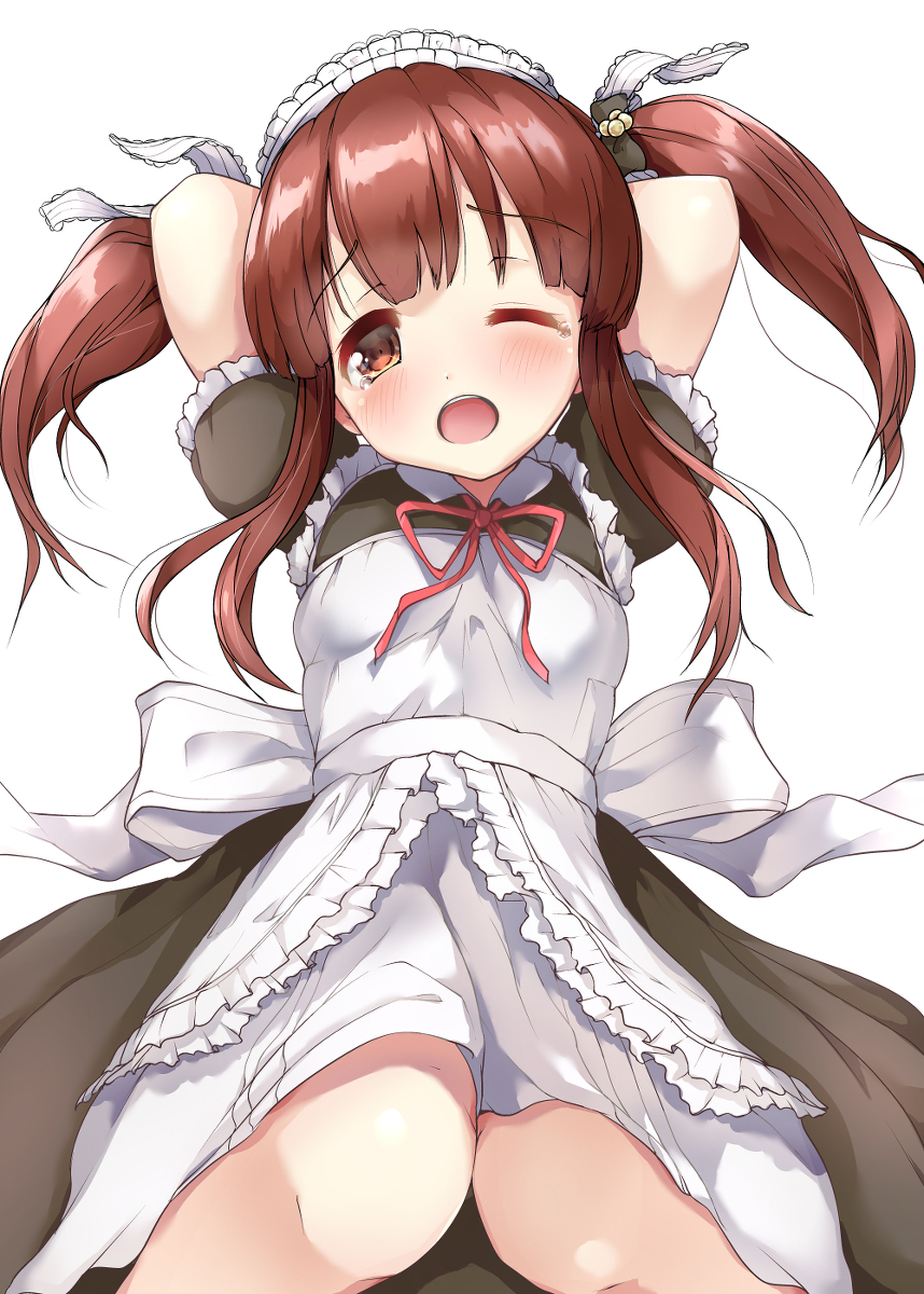 This is a pixiv picture whose title is ドジっ子メイド智絵里ちゃん.