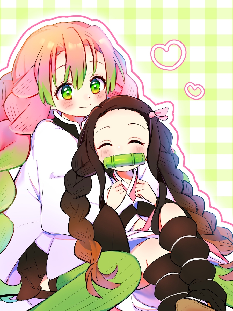 This is a pixiv picture whose title is ♡♡.