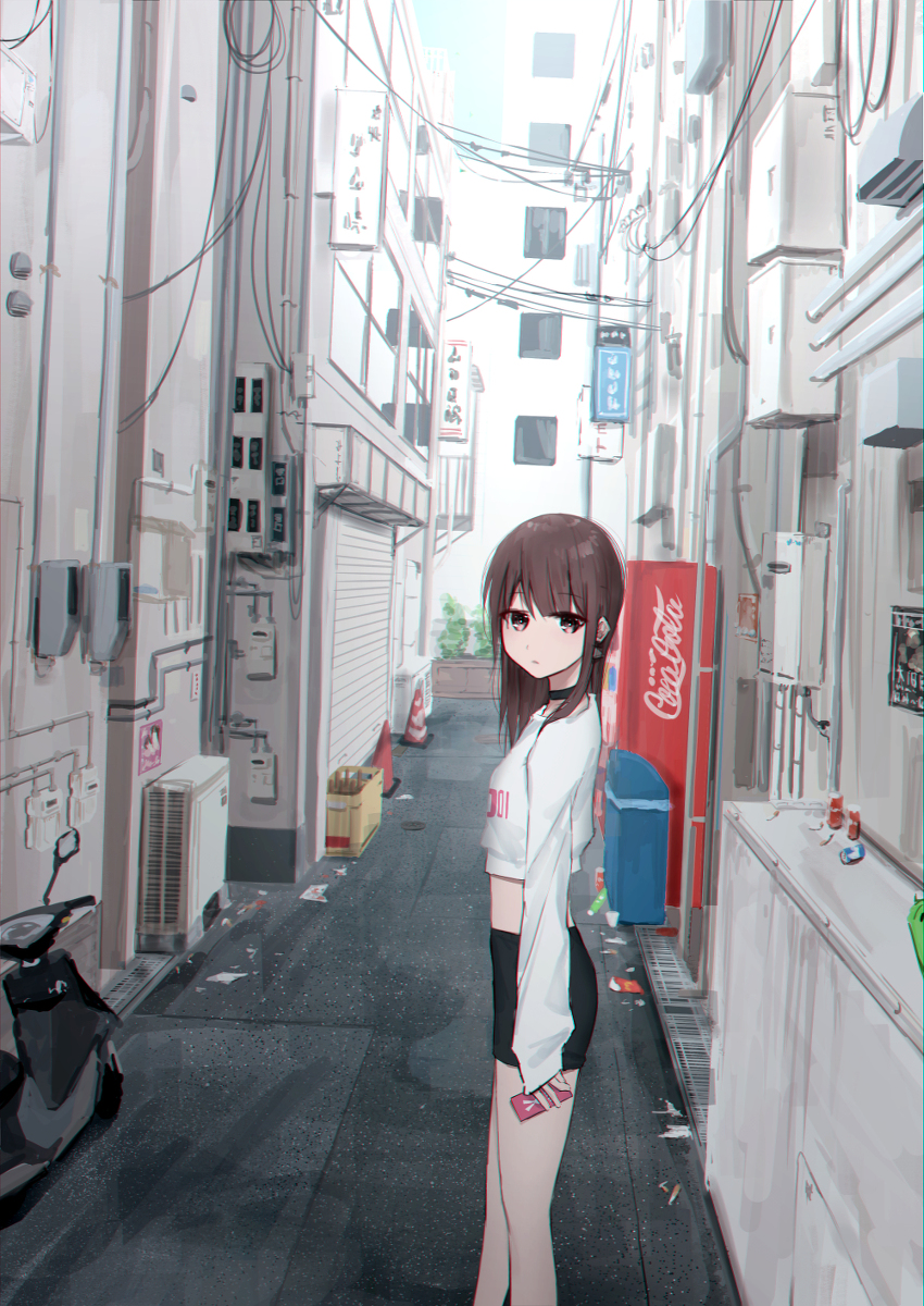 This is a pixiv picture whose title is 朝帰り.